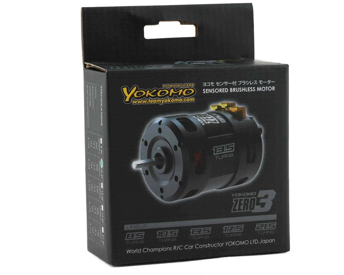 Yokomo ZERO 3 Sensored Brushless Motor (21.5T) - Image 4