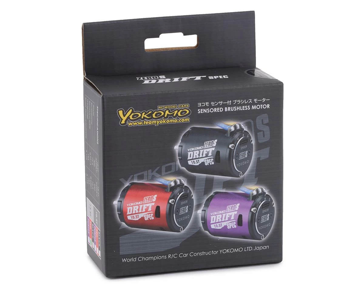 Yokomo ZERO-S Drift Brushless Motor (13.5T) (Black) - Image 4